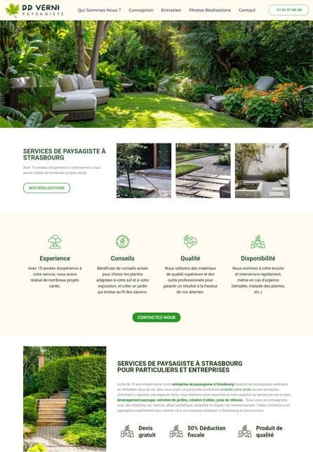 creation site paysagiste strasbourg
